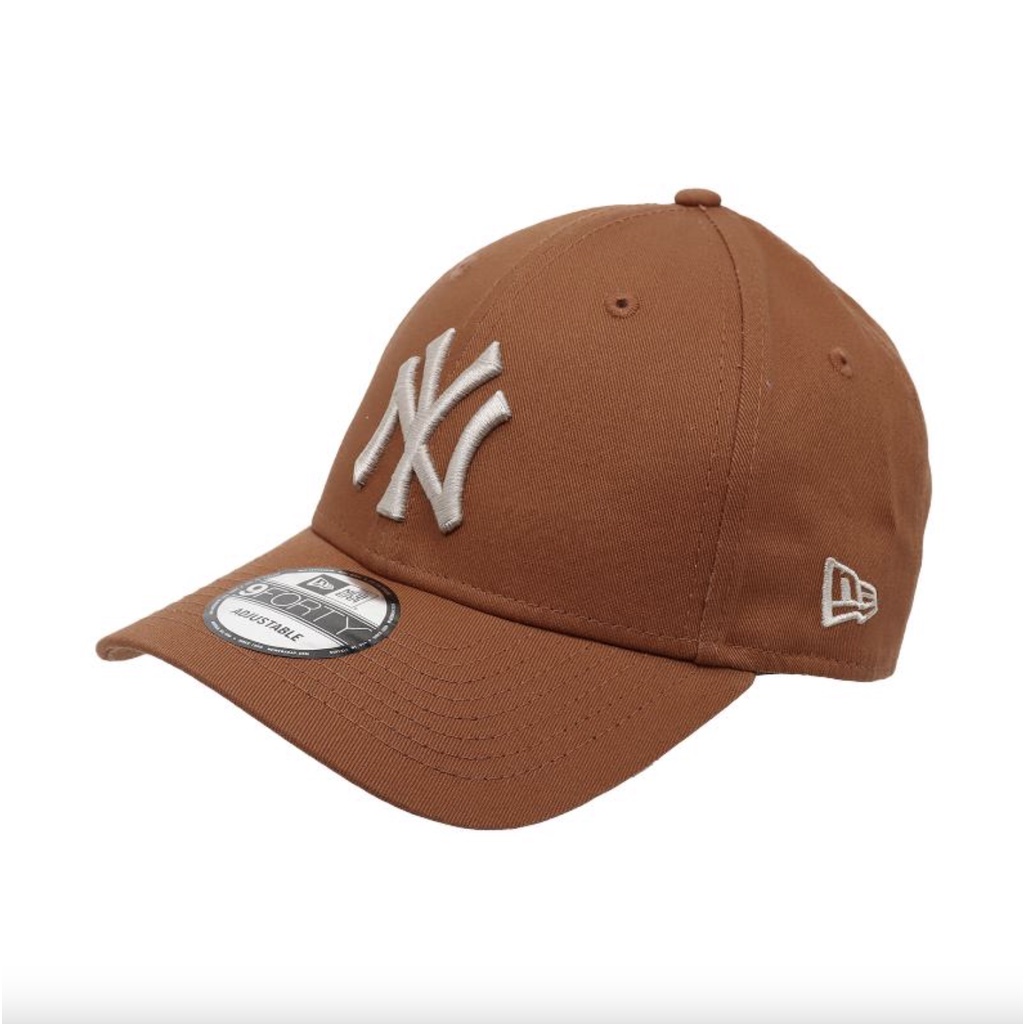 Topi New Era 9Forty League Essential New York Yankees Red Wood Cap 100% Original Resmi