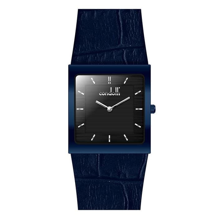 Condotti CN2109-BL03-L04 PIAZZA FRATELLO - Jam Tangan Pria Kulit Biru