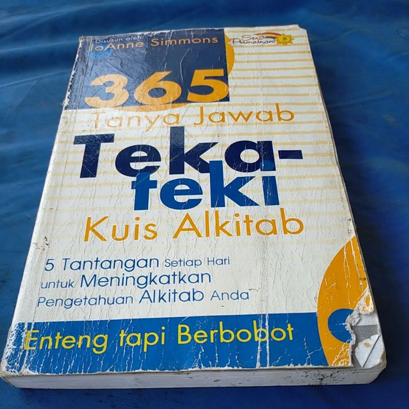 

buku 365 tanya jawab teka-teki kuis Alkitab