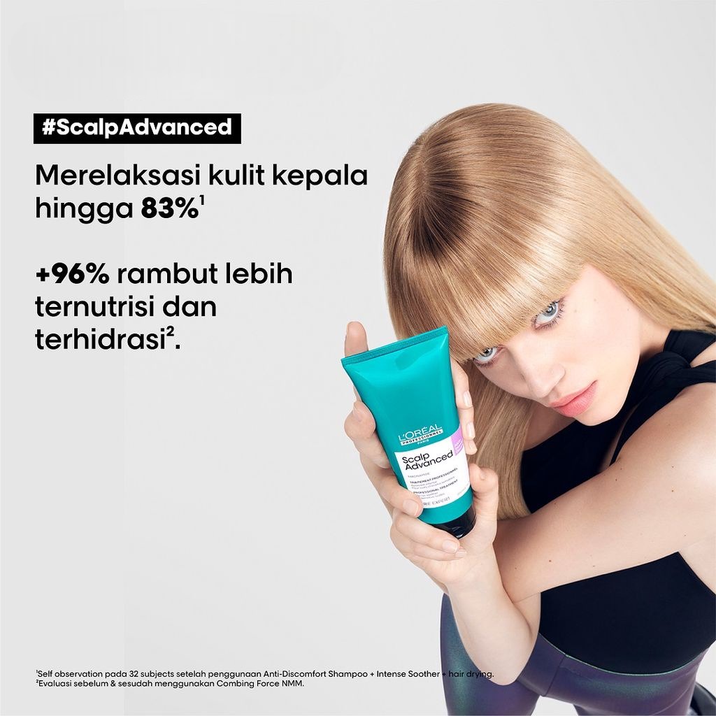 LOREAL Serie Expert Pure Resource Shampoo Scalp Advanced Intense Soother Conditioner - Perawatan Kulit Kepala Berminyak Sensitif