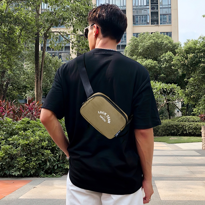 YIPINU YPU-C8 Tas Selempang Wanita Pria Waistbag Waterproof WATCHKITE WKOS