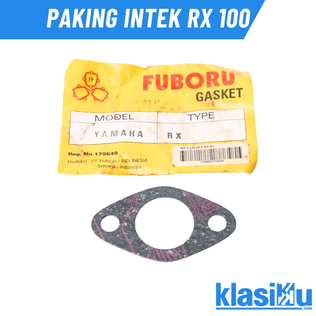 Paking Gasket Perpak Paking Manipol Karburator Karbu Yamaha Rx100 Rs100 Rs125 Ls3 Rx Rs 100 Merk Fub