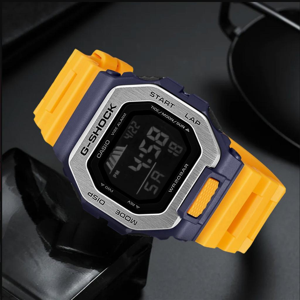 Jam tangan Sport Pria GSHOCK GBX-100 Strap Karet Digital Fullset Water Resistance