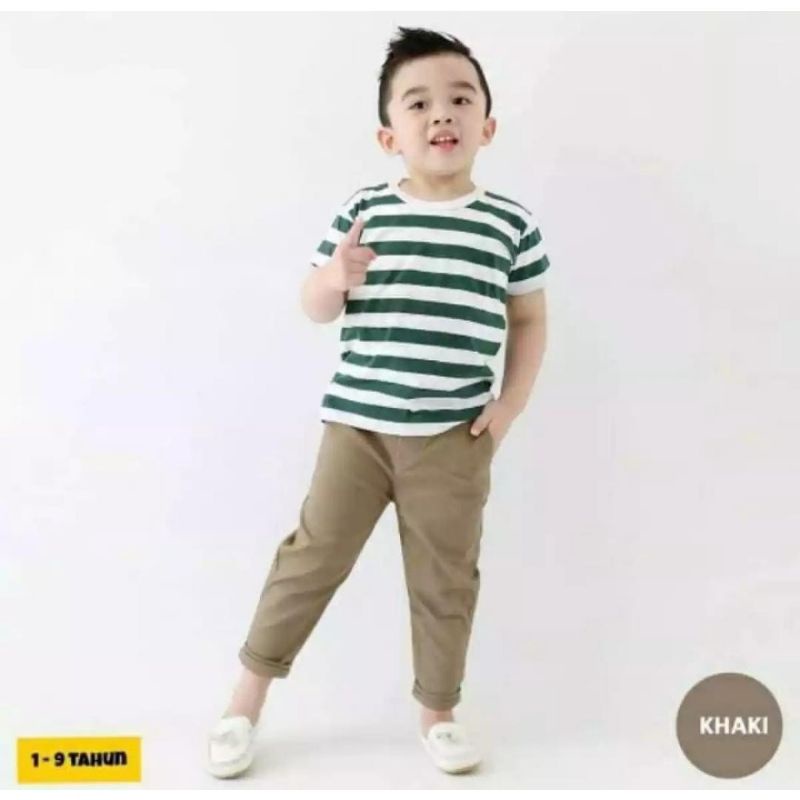 (BISA COD) Celana Chino Anak Panjang Original Usia 1-13 Tahun Cewe Cowo UNISEX