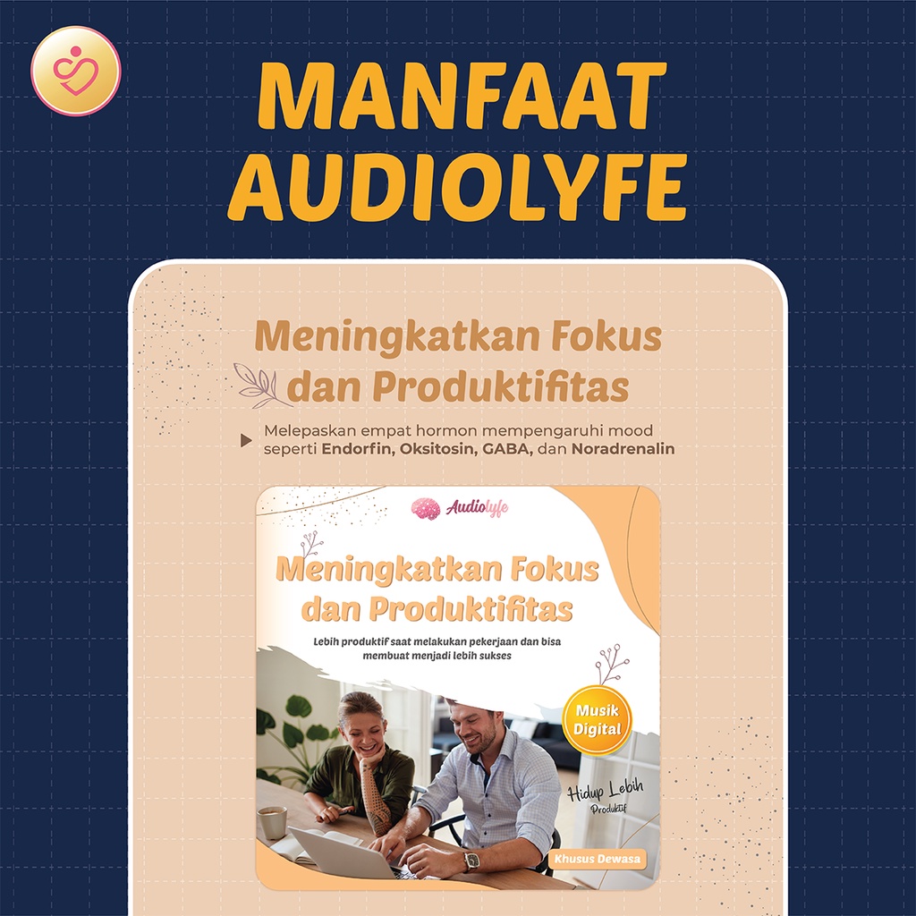 DVD Audiolyfe Stimulasi Otak Dewasa 10x Lipat