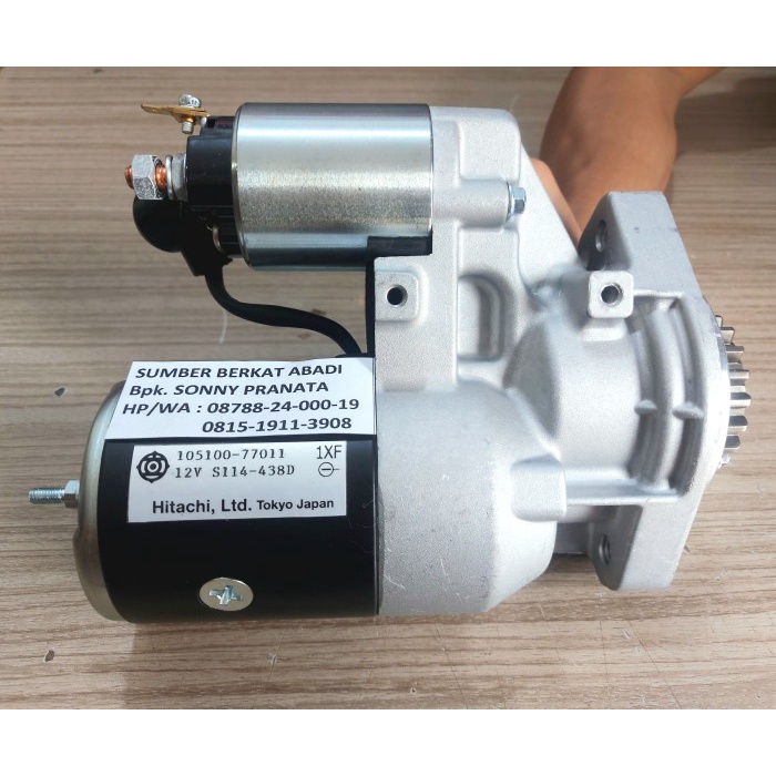 STARTER MOTOR 105100-77011 10510077011 105100 77011 S114-438D S114438D