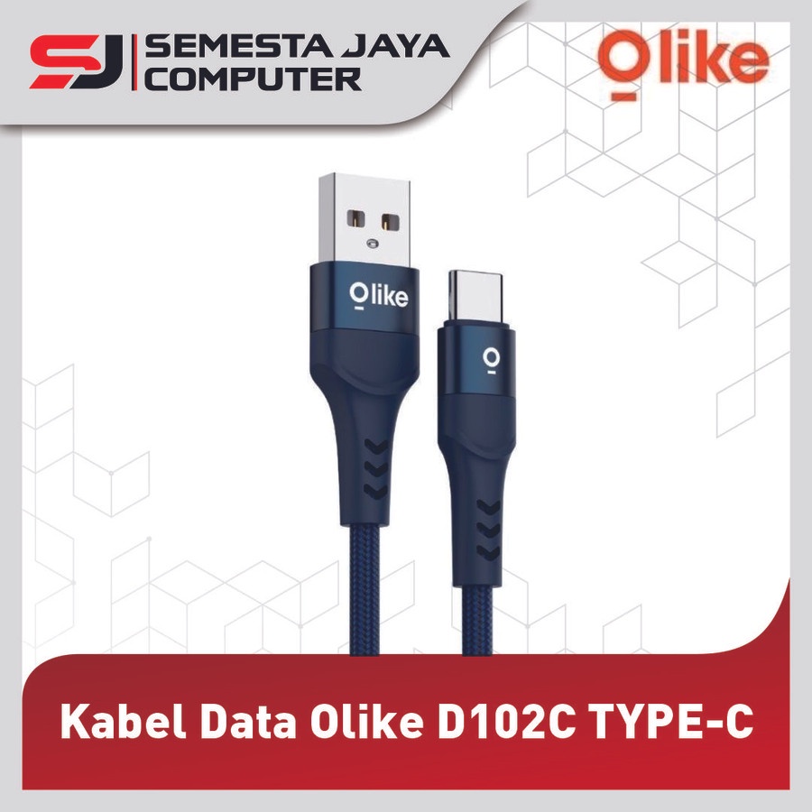 Kabel Data Olike D102C TYPE-C 1 Meter Fast CHARGING 3A