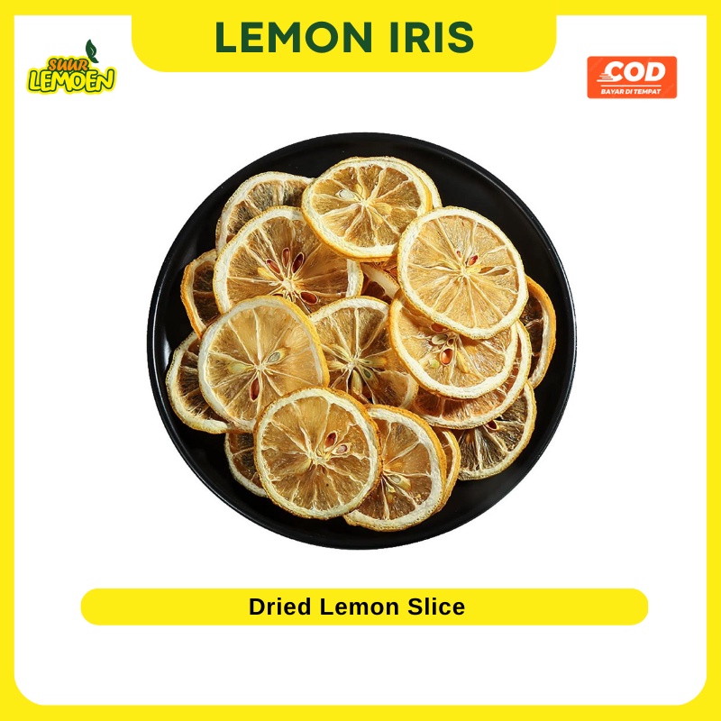 Dried Lemon Slice / Lemon Kering Iris 10 gram dan 25 gram