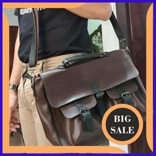 Tas Kantor Pria Tas Kerja Tas Pria Tas Selempang Kulit Asli Tas Laptop 1M4R23 tools