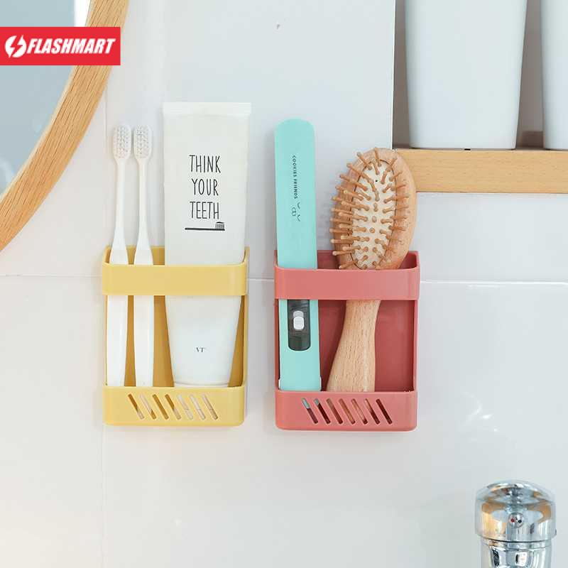 Flashmart Holder Rak Gantung Mini Organizer Storage Box - YJ45-A