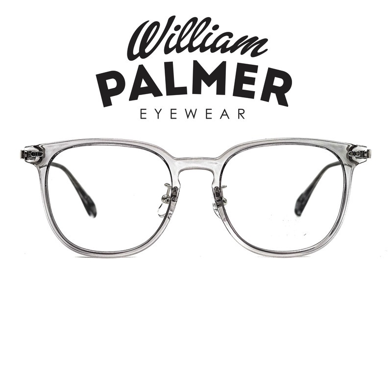 William Palmer Kacamata Pria Wanita Shell 1254 C5 Grey