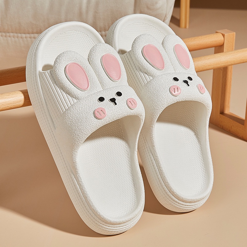 Lazy Bear Sandal Jelly Wanita / Sandal Slip On PVC / Sandal Perempuan Lucu / Cute Rabbit  Sendal Jelly Wanita / H30 Sandal Wanita Jelly /Sendal Rumah Wanita