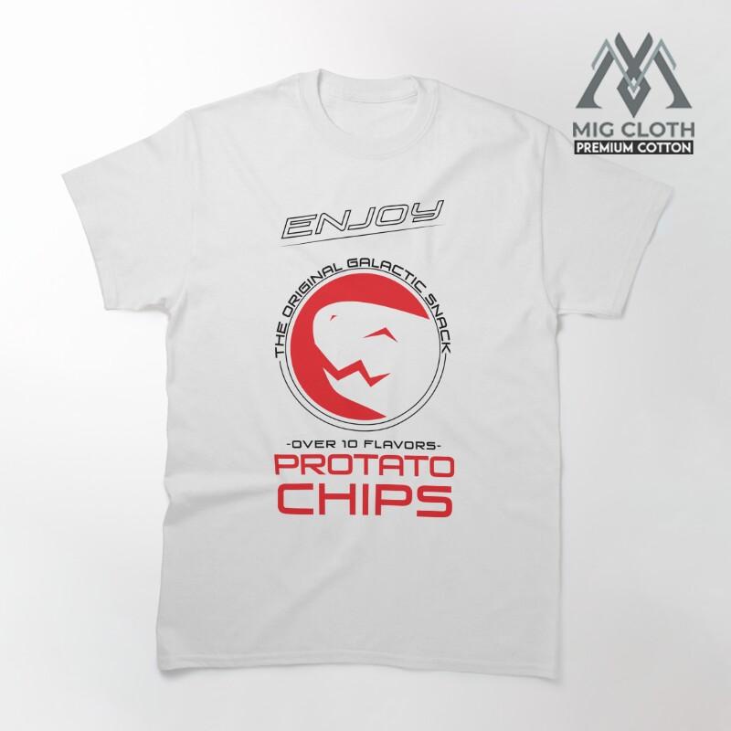 Kaos Protato Chips ad style (black text) 161