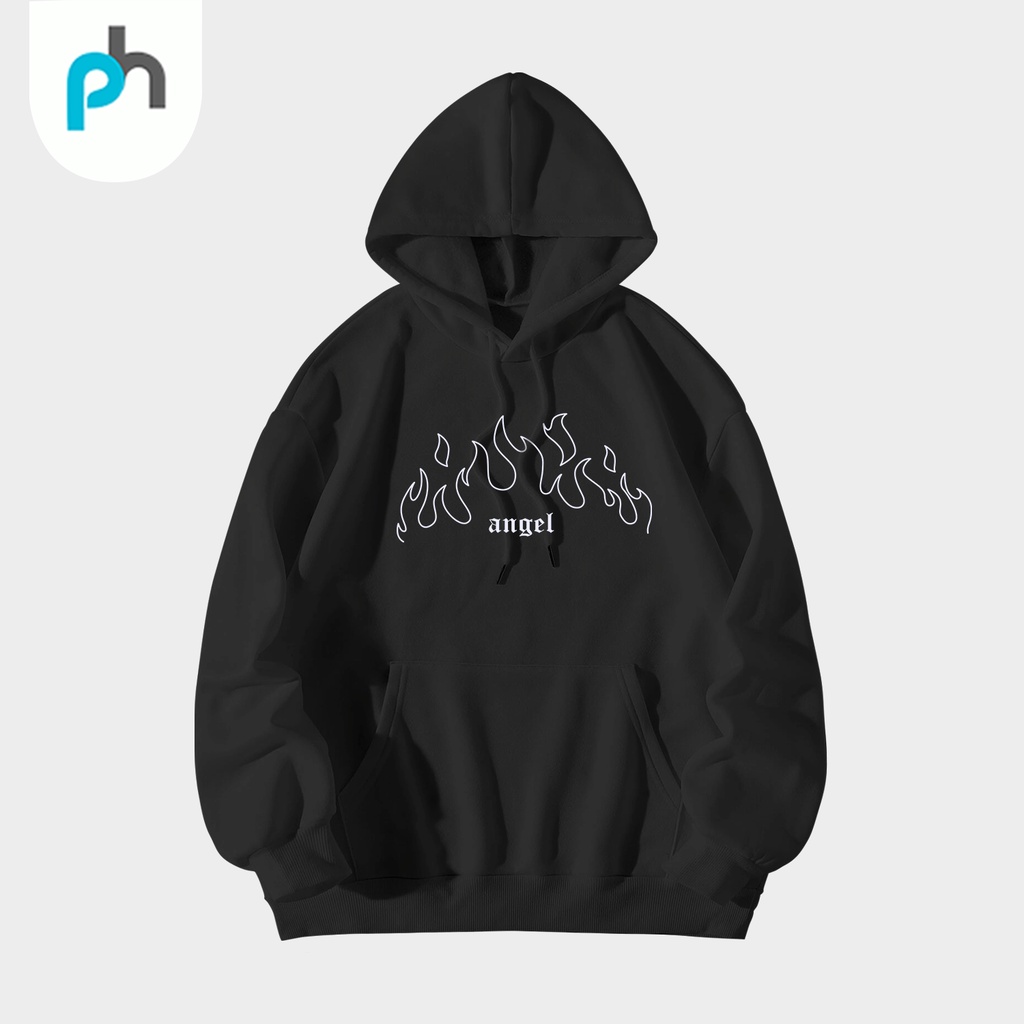 PABRIKHOODIE - HOODIE JUMPER ANGEL M - XXL (SABLON) {PRIA &amp; WANITA}