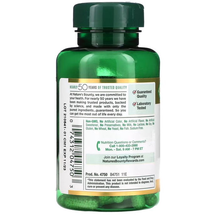 Natures Bounty Vit C 500 mg Time Release 100 Caps Vitamin C Ori USA