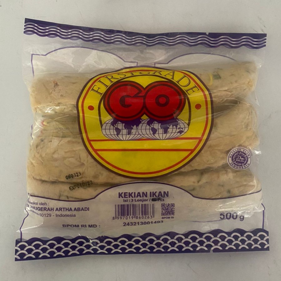 

GO Kekian Ikan/Olahan Ikan/Seafood/Processed Fish 500 Gr