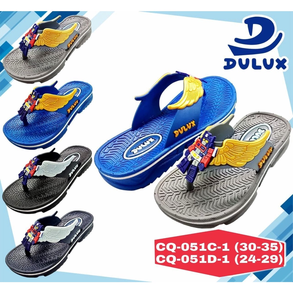 SANDAL JAPIT DULUX LAKI LAKI TANGGUNG CQ-051C/D-1 SANDAL UKURAN 24-35