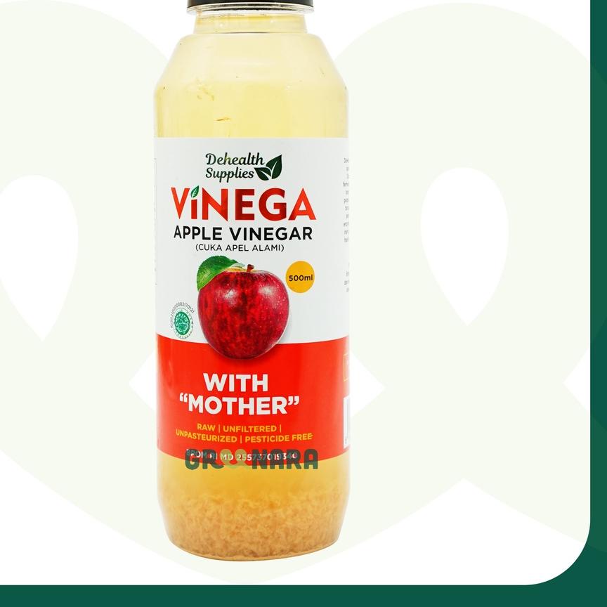 

QC PASS✔️⭐-VINEGA CUKA APEL 500ML BOTOL PLASTIK