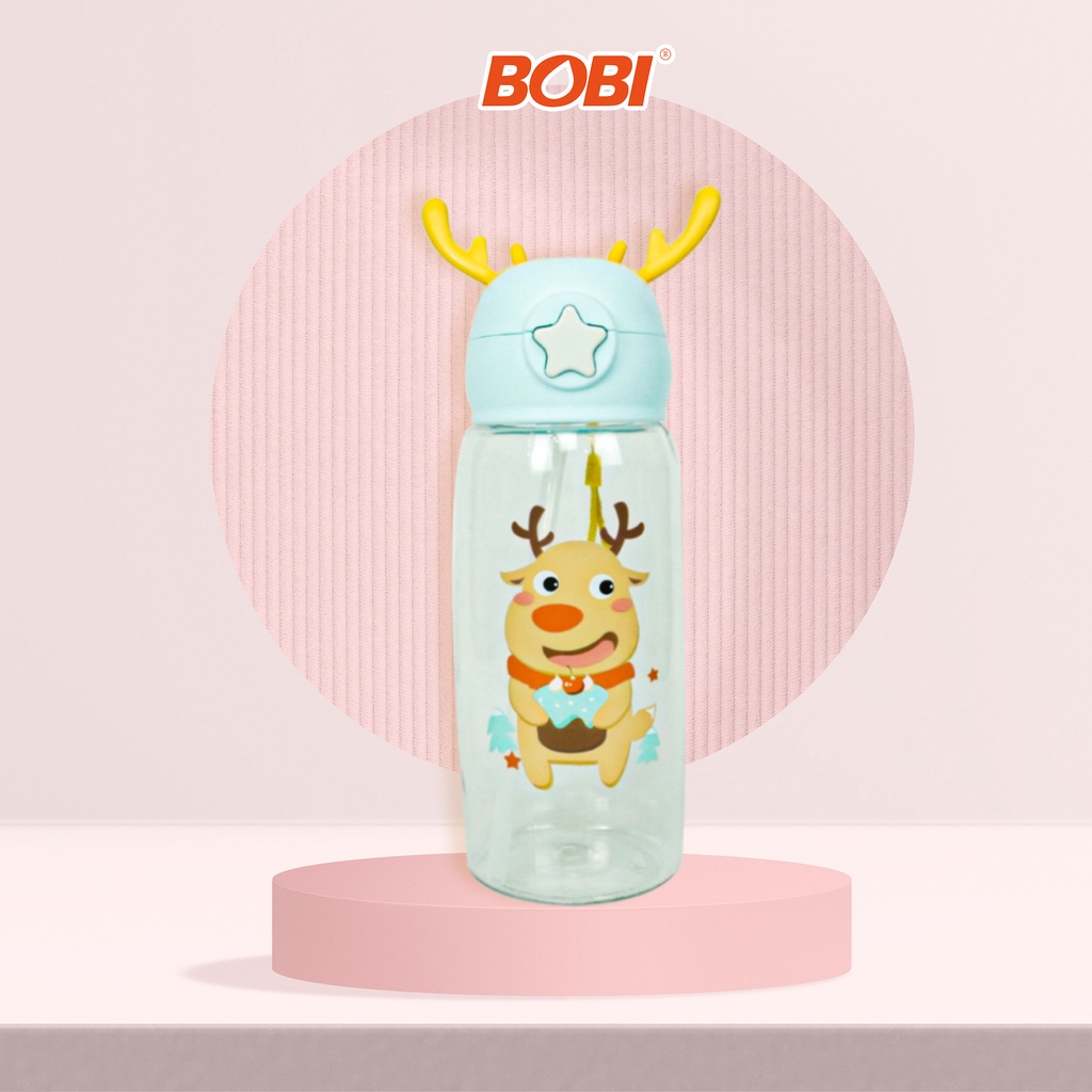 Botol Minum Anak Tanduk Rusa 700ml Kode BZ-246 //  Botol BPA Free Anak TK SD Sekolah