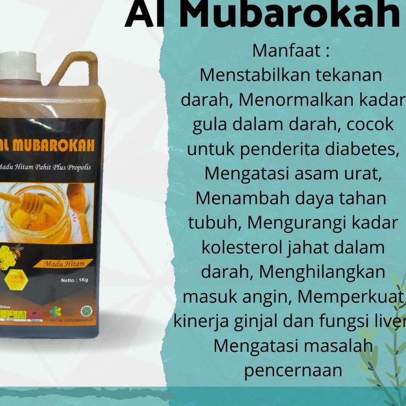 

Sale⚡️⚡️-Madu Hitam Pahit Al Mubarokah Kemasan 1 Kg