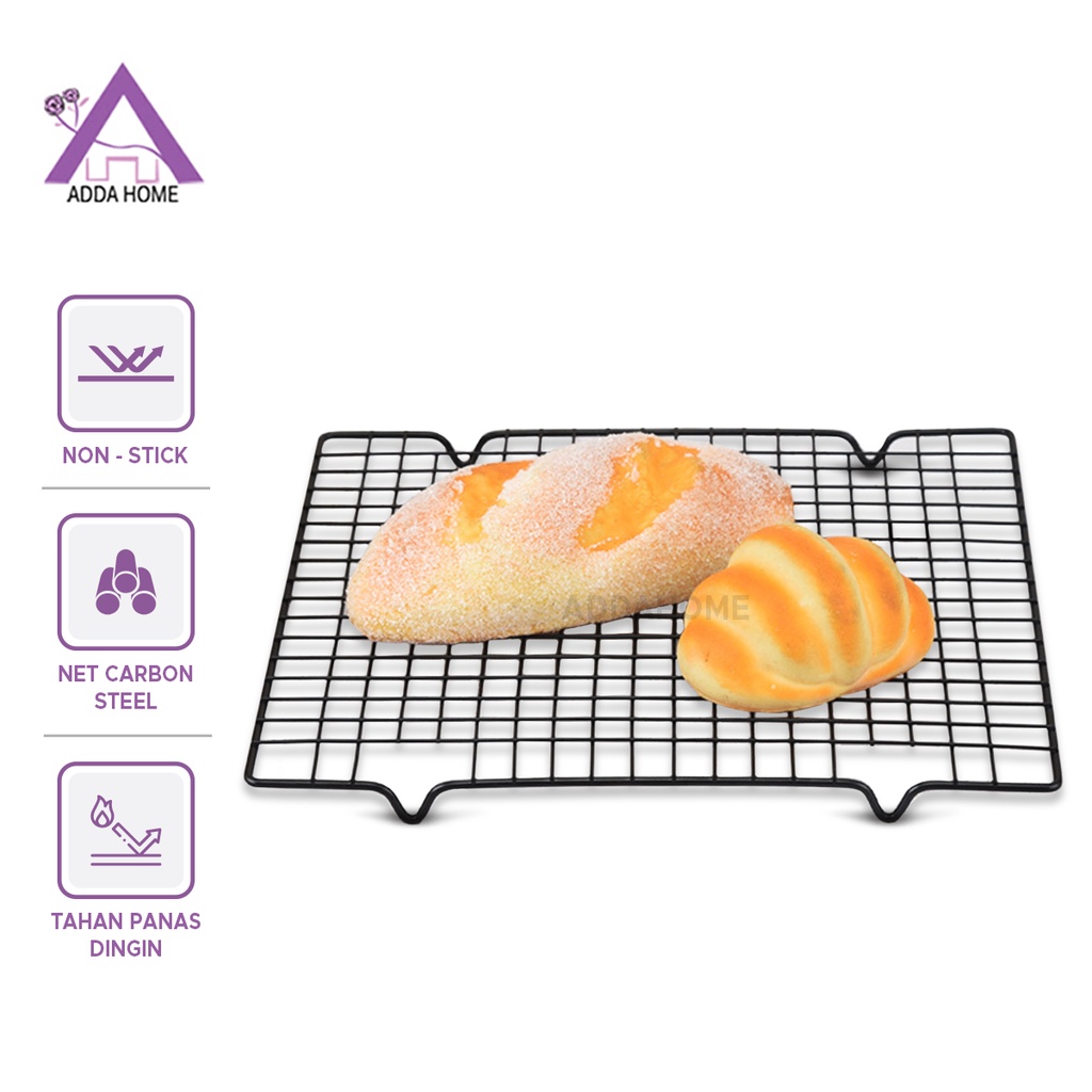 Pendingin Tatakan Kue Roti Cake Bolu Cookies Baking Biscuit Cooling Rack Single Drying Net