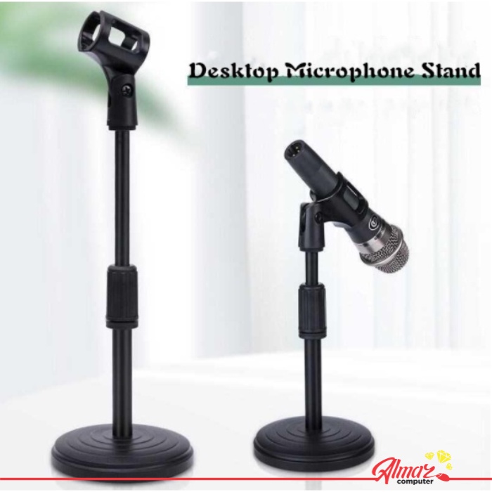 Stand Holder Microphone Meja HD-26 / Bracket Stand Mic Adjustable HD26