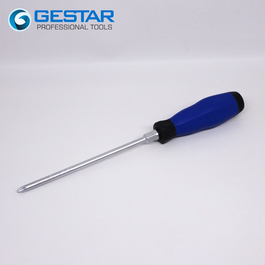 GESTAR/CROSSMAN-Obeng Ketok Impact Hex Bolster PH2 6.0x150 mm