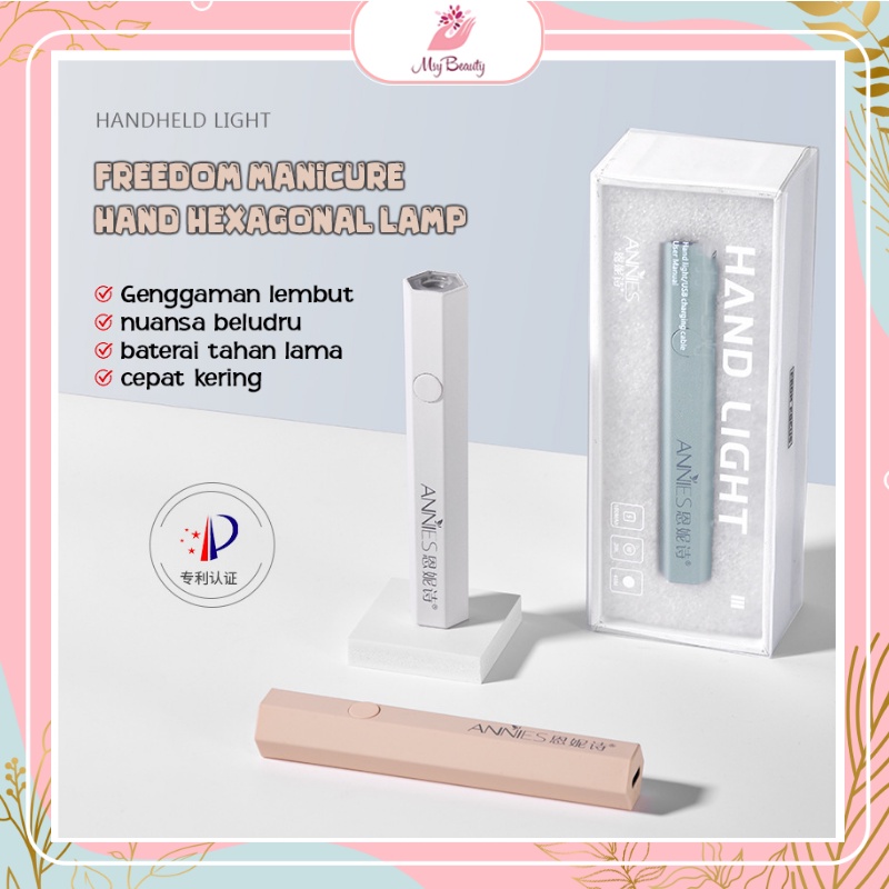 MSY HANDLIGHT ANNIES USB CHARGING CABLE USER MANUAL/LED LAMPU PORTABLE CEPAT KERING/ MUDAH DIPAKAI SENDIRI