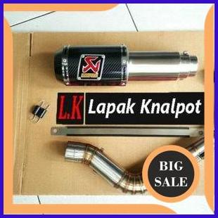 Knalpot Akrapovic GP M1 Carbon Full Set Vario 150 ESP 2016, Vario 125, Spacy, N Max, PCX, Suzuki Nex