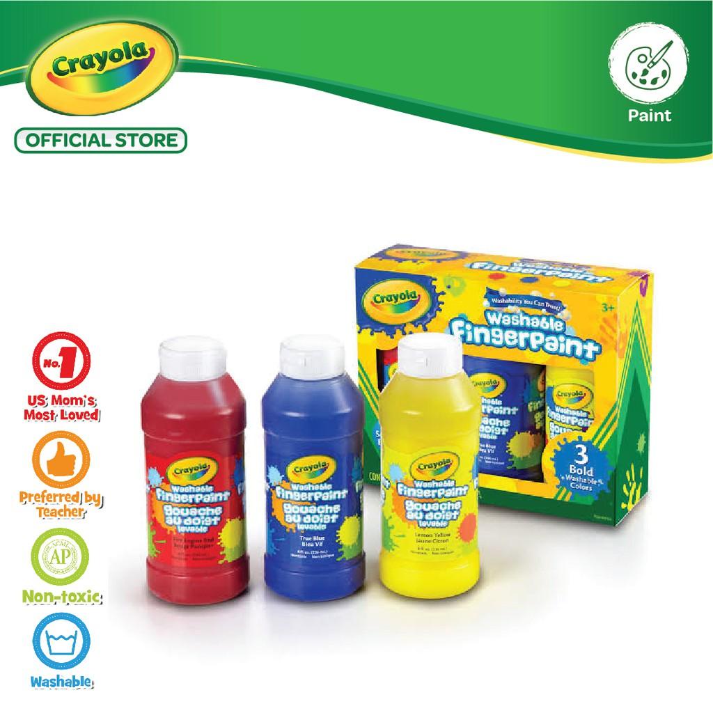 

Crayola Washable Bold Fingerpaint - 3 Color Best Seller