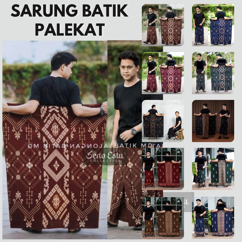 SARUNG BATIK SANTRI MOTIF PALAIKAT PALEKAT EKSLUSIF WAJADA