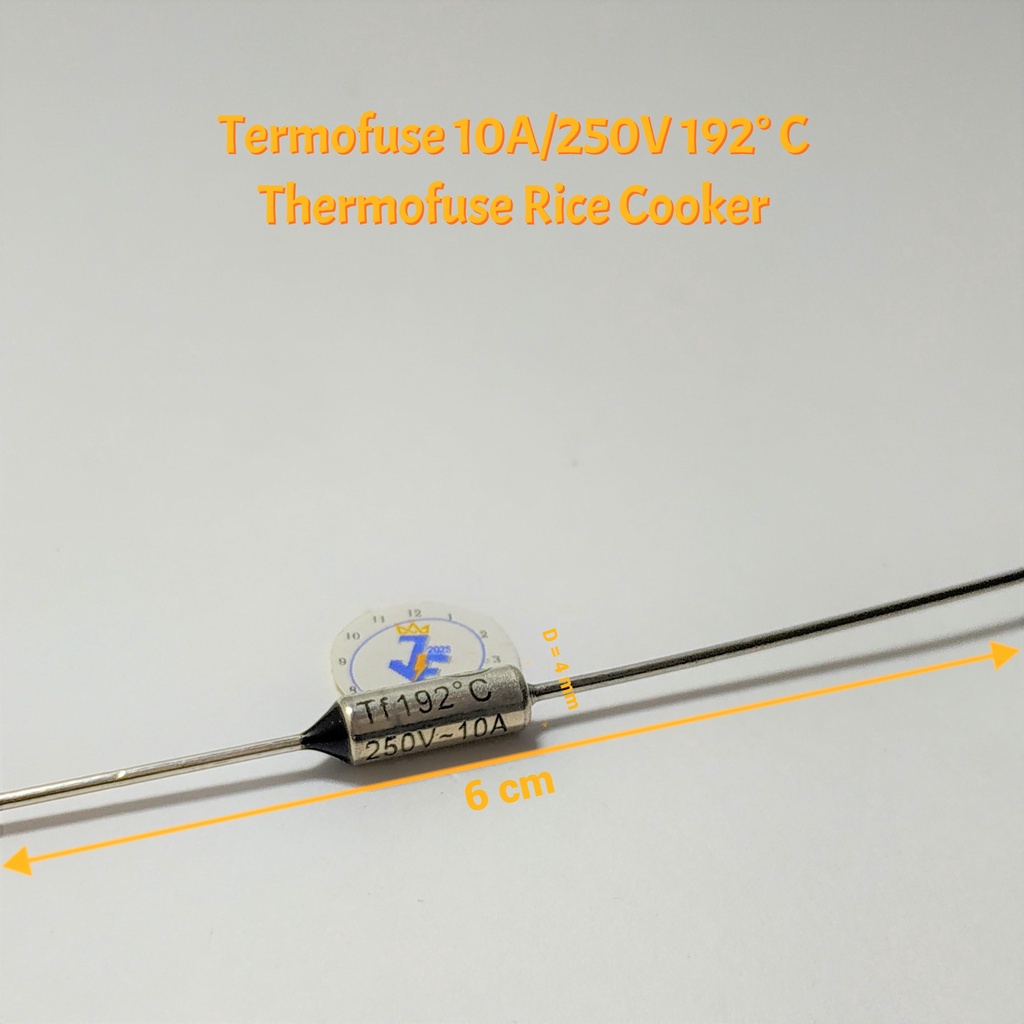 Termofuse Rice Cooker 10A/250V 150° - 250° Celcius | Thermofuse Penanak Nasi 10A / 250V 155° - 250° Derajat Celcius | Thermofuse Magic Com