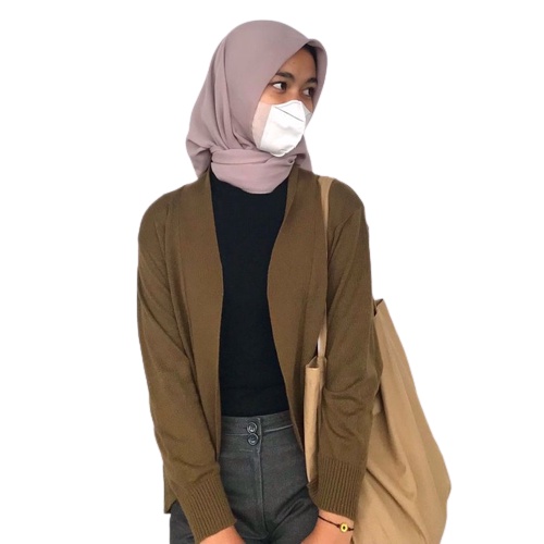 Cardigan Outer Wanita Slide / Kardigan Rajut Wanita Korean Style