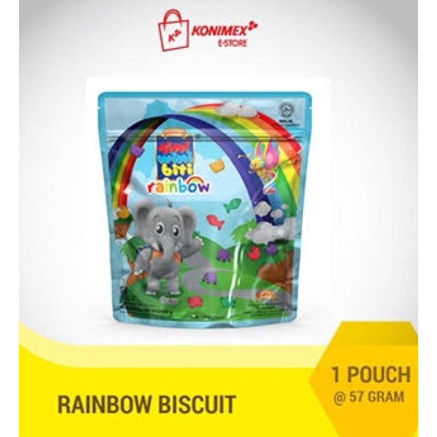 

Tini Wini Biti RAINBOW Biscuit | 1 @ 57 Gr | Sobisco