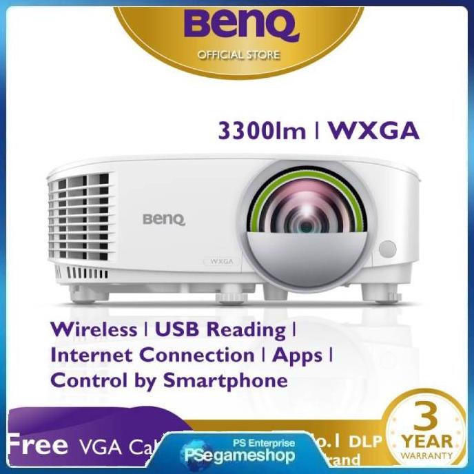 Wireless Benq Ew800St Proyektor 3300Lm Wxga Meeting Smart Projector Streethuupsstore