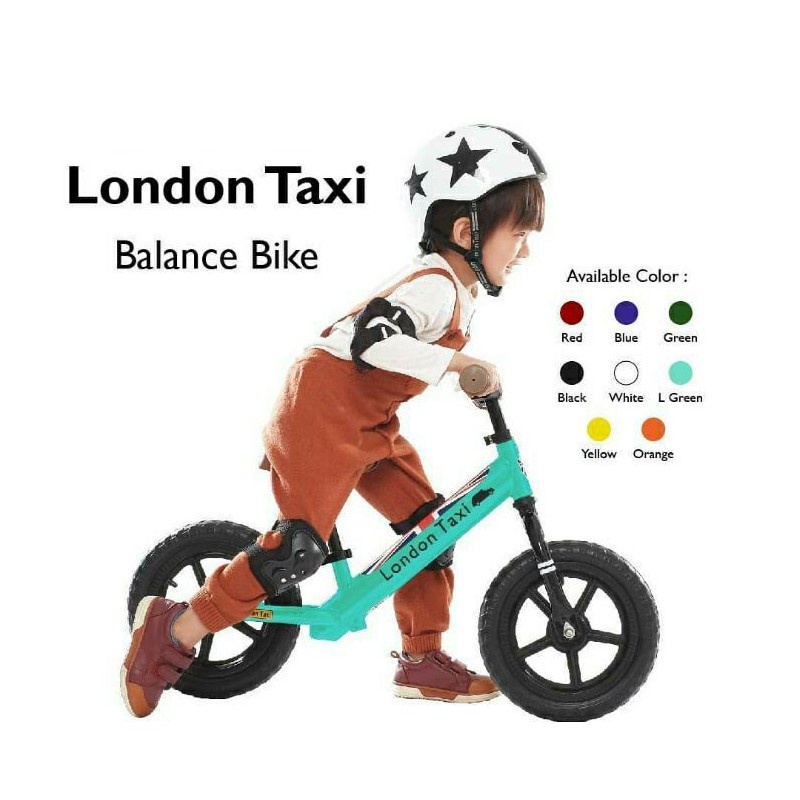 London Taxi Balance Bike - Sepeda Keseimbangan Anak