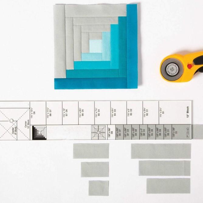 

Penggaris Patchwork Jelly Roll / Block Quilting Ruler (Lcr01)