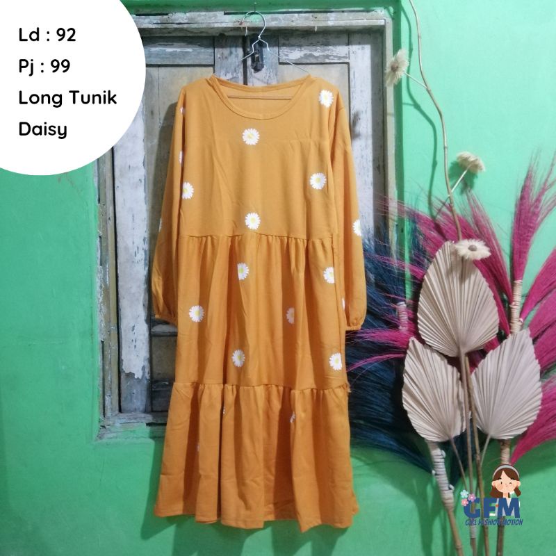 Tunik//Long Tunik//Tunik Cantik//Tunik Bunga//Atasan Wanita//SALE//Sisa Stock//Sisa Seri