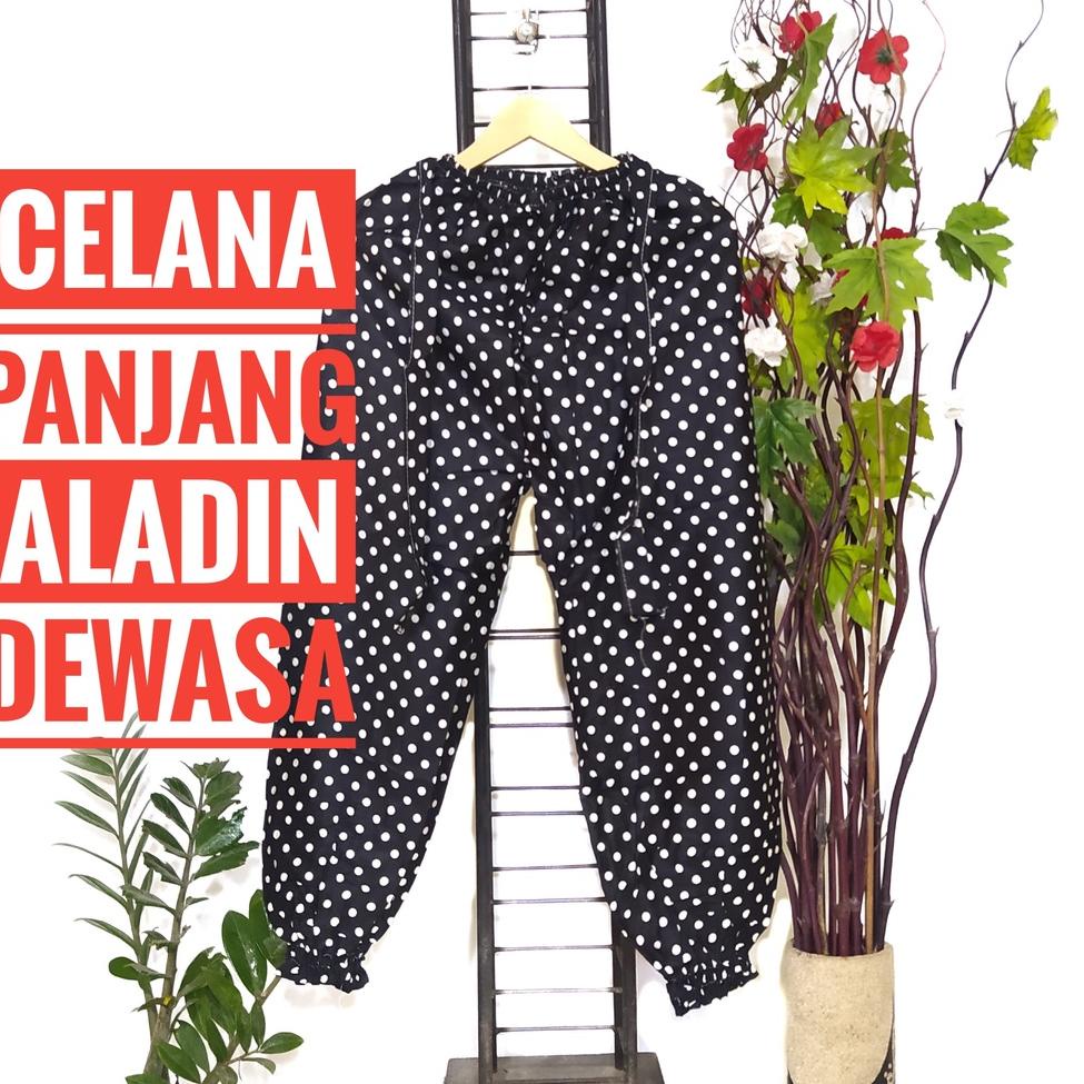 Celana ALADIN Batik panjang Bahan Rayon [SBH.24Ma23w]
