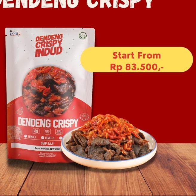 

❃ Dendeng Sapi Crispy / Kering Indud 125 Gram - 250 Gram ♝
