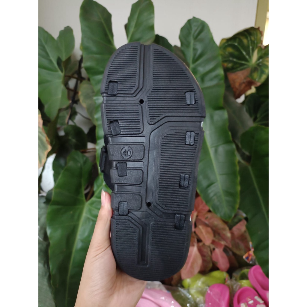 Sandal selop pria wanita ban 2 unisex model terbaru 9705-XL (40-44) sandal import korean style