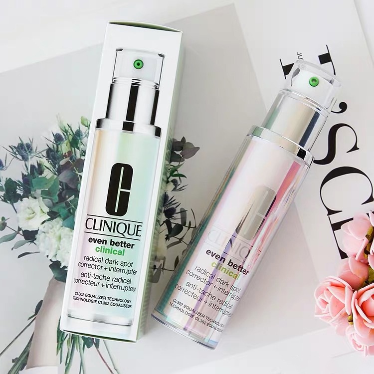 Clinique Brightening Serum 50ml/ Clinique Even Better Clinical Radical Dark Spot Corrector + Interru