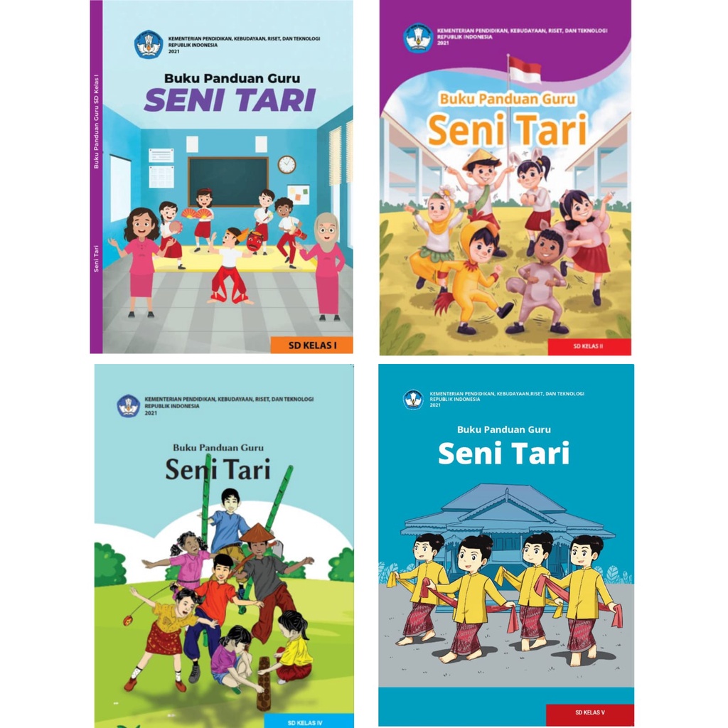 

Buku Panduan Guru Seni Tari untuk SD Kelas 1 2 4 dan 5
