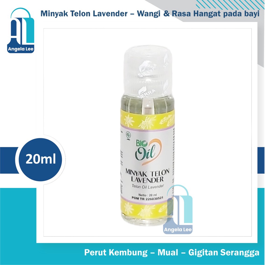 BIO OIL Minyak Telon Essential Oil Lavender Wangi Alami Bayi Anti Gigitan Serangga