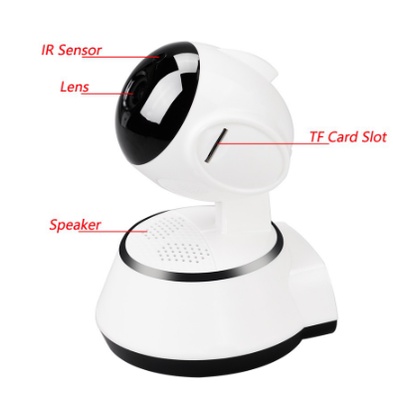 Camera CCTV / Smart Camera Wifi V380 HD720P Wireless Mini IP CCTV Phone Audio /Kamera CCTV wireless 30 fps