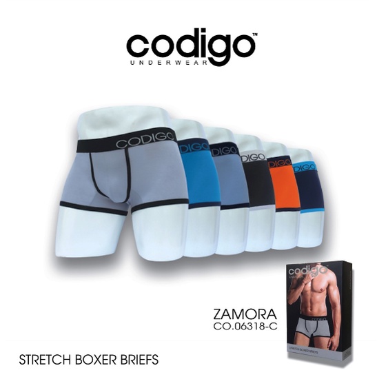 Codigo Zamora – Celana Dalam Boxer Pria - 3 Pcs