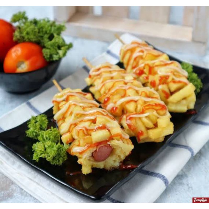 

Hotang (Hotdog Kentang) / Sotang (Sosis Kentang) isi 5