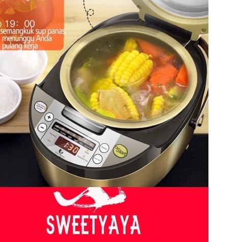 ♢ 2L Smart Multifungsi Rice Cooker Penanak Nasi Digital Lapisan ➦