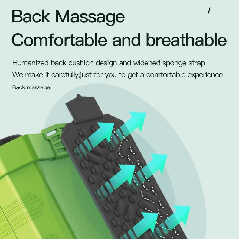 Semprotan Gendong Elektrik Sprayer Breathable Back Massage 18L Alat Semprot Tangki Ransel Otomatis Berkualitas