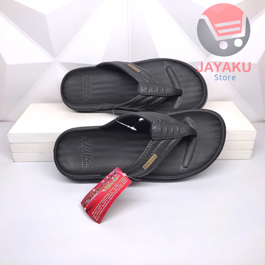 Sandal Pria New Era 7024 Sendal Jepit Flip Flop Karet Cowok Laki-Laki Desain Trendy